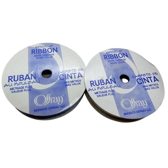 Picot Edge Ribbon 20 Spools Assorted Polyester 3/16" Wide Crafting Sewing Lot B - Picture 4 of 5